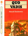 Couverture Quo Vadis ? Editions Le Livre de Poche 1991