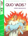 Couverture Quo Vadis ? Editions Hachette (Bibliothèque Verte) 1985