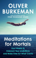 Couverture Meditations for Mortals: Four Weeks to Embrace Your Limitations and Make Time for What Counts Editions The Bodley Head 2024