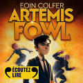 Couverture Artemis Fowl, tome 1 Editions Gallimard  (Écoutez lire) 2015