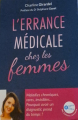 Couverture L'errance médicale chez les femmes Editions Jouvence 2022