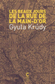 Couverture Les beaux jours de la rue de la Main-d'Or Editions Cambourakis 2008