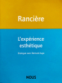 Couverture L'expérience esthétique Editions Nous 2025