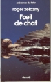 Couverture L'oeil de chat Editions Denoël (Présence du futur) 1983