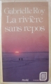 Couverture La rivière sans repos Editions Stanké (10 sur 10) 1979