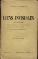 Couverture Les liens invisibles Editions Perrin 1910