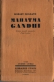 Couverture Mahatma Gandhi Editions Stock 1924