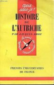 Couverture Histoire de l'Autriche Editions Presses universitaires de France (PUF) (Que sais-je ?) 1969
