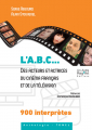 Couverture L'A.B.C... Des acteurs et actrices du cinéma français et de la télévision  Editions Un Autre Reg'Art 2021