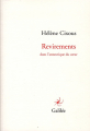 Couverture Revirements, dans l'antarctique du coeur Editions Galilée 2011