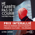 Couverture Ne t'arrête pas de courir Editions Lizzie 2022