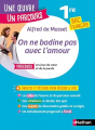 Couverture On ne badine pas avec l'amour Editions Nathan (ABC du bac) 2024