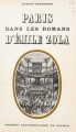 Couverture Paris dans les romans d'Emile Zola Editions Presses universitaires de France (PUF) 1968
