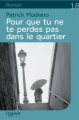 Couverture Pour que tu ne te perdes pas dans le quartier Editions Feryane 2015