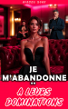 Couverture Je m'abandonne..à leurs dominations Editions Amazon 2025