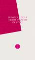 Couverture De la droite manière de vivre Editions Allia 2016