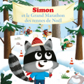 Couverture Simon et le grand marathon des rennes de Noël Editions Auzou  2021