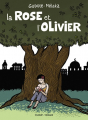 Couverture La Rose et l'Olivier Editions Delcourt (Encrages) 2025