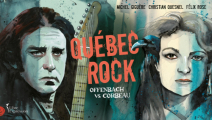 Couverture Québec Rock : Offenbach vs Corbeau Editions Libre Expression 2024