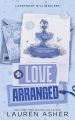 Couverture Love arranged Editions Piatkus Books 2025