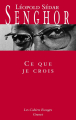 Couverture Ce que je crois Editions Grasset (Les Cahiers Rouges) 1988