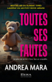 Couverture Toutes ses fautes Editions Mera 2024