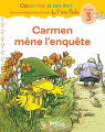 Couverture Cocorico je sais lire ! Mes premières lectures avec les P'tites Poules, Niveau 3 : Carmen mène l'enquête Editions Bordas 2021