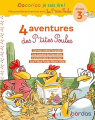Couverture Cocorico je sais lire ! Mes premières lectures avec les P'tites Poules, Niveau 3 : 4 aventures des P'tites Poules Editions Bordas 2022