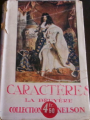 Couverture Les Caractères Editions Nelson 1936