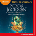Couverture Percy Jackson / Percy Jackson et les Olympiens, tome 6 : Le Calice des Dieux Editions Audiolib 2025