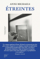 Couverture Étreintes Editions du Sous-sol 2024