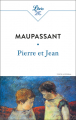 Couverture Pierre et  Jean Editions Librio 2025