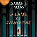 Couverture Les chroniques de Keleana : La lame de l'assassineuse Editions Audiolib 2025