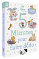 Couverture 5 minutes pour faire dodo Editions Disney / Hachette 2024