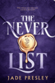 Couverture The Never List Editions Red Tower Books 2025