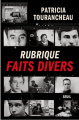 Couverture RUBRIQUE FAITS DIVERS Editions Seuil 2025