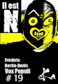 Couverture Il est N, tome 19 : Vox Populi Editions Ska 2022