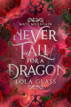 Couverture Never fall for a dragon Editions Autoédité 2024