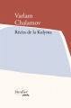 Couverture Récits de la Kolyma Editions Verdier 2024