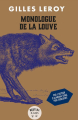 Couverture Monologue de la louve Editions JC Lattès (Bestial) 2024