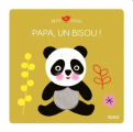 Couverture Papa, un bisou ! Editions Fleurus (Petit doux) 2021