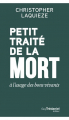 Couverture Petit traité de la mort à l\\\'usage des bons vivants Editions Guy Trédaniel 2024