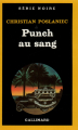 Couverture Punch au sang Editions Gallimard  1987