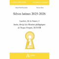 Couverture Silves latines 2025-2026 Editions Atlande 2025