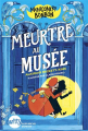 Couverture Montgomery Bonbon, tome 1 : Meurtre au musée Editions Albin Michel (Jeunesse - Witty) 2024