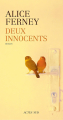 Couverture Deux innocents Editions Actes Sud 2023