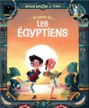 Couverture Nathan explore le temps - Une journée chez les Egyptiens Editions Hachette (Jeunesse) 2021