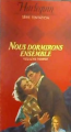 Couverture Nous dormirons ensemble Editions Harlequin 1984