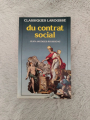 Couverture Du contrat social Editions Larousse (Classiques) 1973