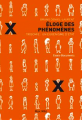 Couverture Eloge des phénomènes Editions Max Milo 2014
